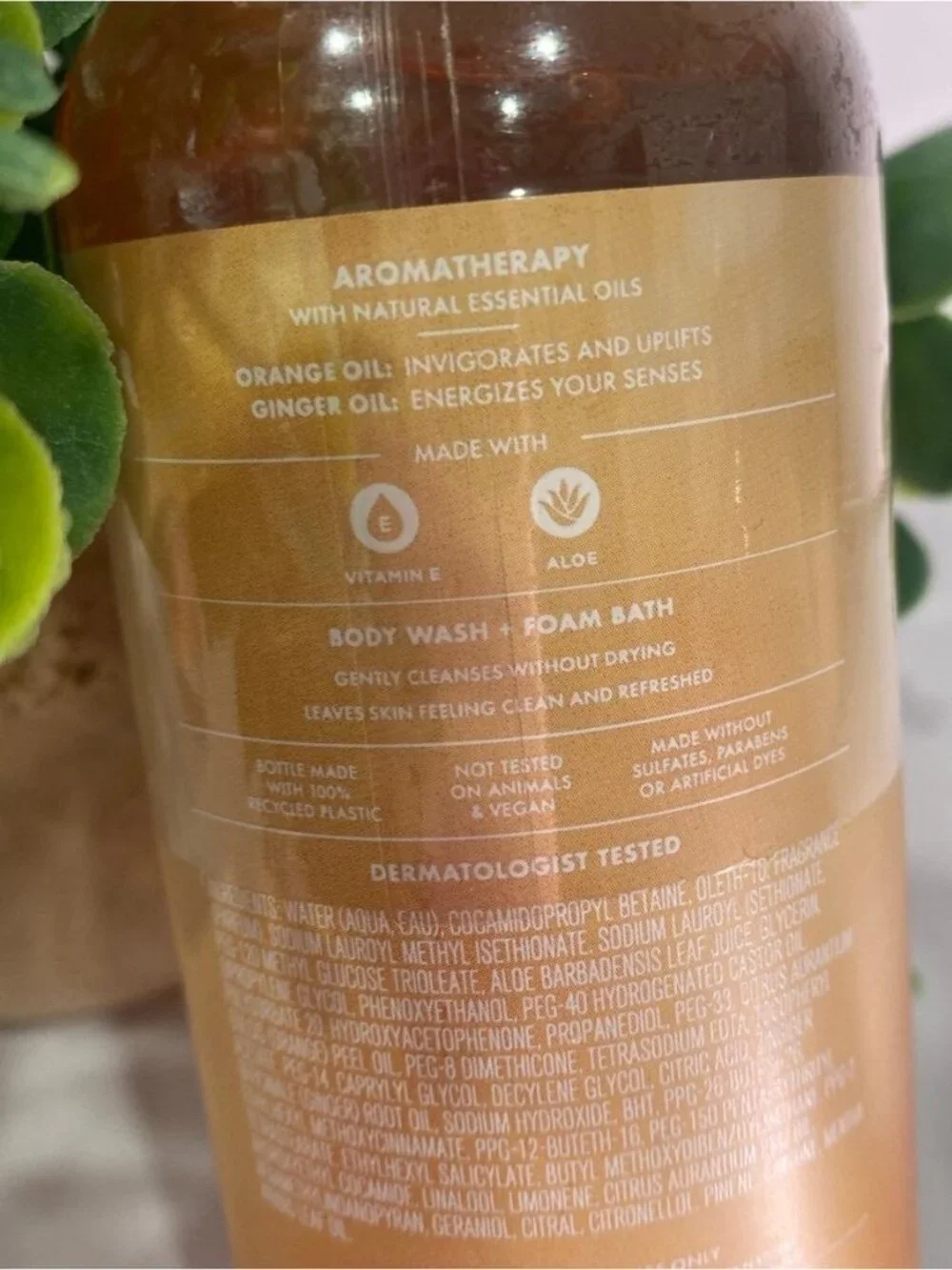 “Orange & Ginger” BBW Aromatherapy New 3-Pc Body Care Set